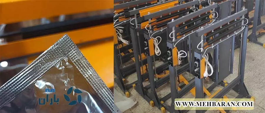 دستگاه دوخت پلاستیک پدالی 30cm صادراتی 09190983409 مه