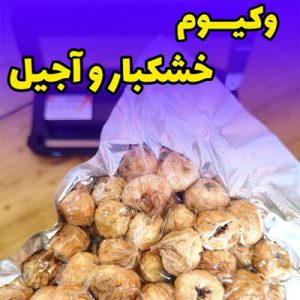 دستگاه وکیوم بسته بندی خشکبار آجیل با دستگاه وکیوم خانگی سری 300 مه باران